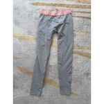 Gymshark Gray Peach Logo Waistband Crop Leggings Size Small Photo 4