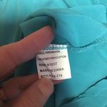 Solitaire Bright blue dressy blouse Photo 2