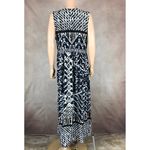 Ny Collection Beaded V-neck Printed Maxi Dress NWT Plus 2X Photo 3