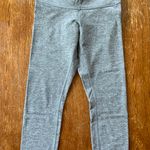 Lululemon Wunder Under Crop 21” Grey Leggings Photo 0