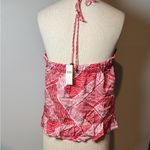Maeve  by Anthropologie red and White Patterned top and pants set NWT Photo 1