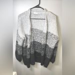 Gentle Fawn Anthropologie  Gray‎ Black Striped Knit Eda Cardigan Size XS Photo 3