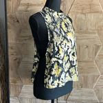 ASTR Womens Top XS Black Yellow Snake Pattern Glam Photo 2