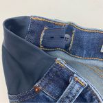 Madewell  Maternity Side-Panel Skinny Jeans Wendover Wash: Adjustable Tenel Denim Photo 7