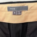 Vince Black Linen Cotton Dress Pant Straight Leg Trouser Slack Business Office Photo 8