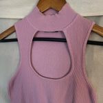 Urban Outfitters  Keyhole Ribbed Lilac Tank Photo 2