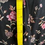 Torrid Black Floral Bell Bottom Pants Size 1X Boho Retro Hippie Flare Pants Photo 3