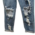 Vibrant M.I.U High Rise Distressed Boyfriend Jeans Size 5 Photo 1