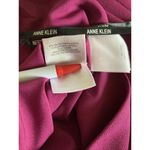 Anne Klein AK Burgandy Red Swing Dress Hi-Low Midi Maxi Sleeveless Lined Crew 14 Photo 8