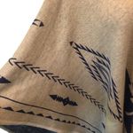 Francesca's FRANCESCA’S Mesquite Ruana Wrap Sweater Shawl Poncho OS Gray Blue Style #4455 Photo 5