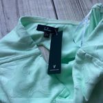 Lulus  Mint Green Garden of Romance Floral Strapless Maxi Dress Photo 9