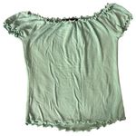 Forever 21 Turquoise Crop Top Photo 0