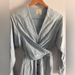 Revolve Noam Sandrine Dress in Chambray Blue‎ Sz XS Photo 4