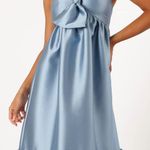 Petal and Pup Blue Bow Dress Photo 1