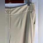 Chico's 2 12 Classic Smart Workwear Beige Straight Leg Trousers Photo 4