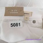 Madewell NEW Stovepipe Jeans in Pure White, 29 Photo 15