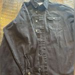 Refuge Oversized Black Denim Jacket size S great condition Photo 1