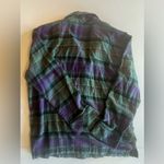 RALPH LAUREN Black Label Purple & Green Plaid Flannel Pajama Set 2 Piece Large Photo 8