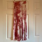 Beach Riot Size Small Hayley Pant Orchid Smoke Tie Dye white and red/pink tiedye Photo 2