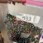 Lands' End  Women Bright Floral Cotton Modal Lined Boyshorts Pull On Casual Short Photo 4