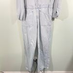Universal Threads Universal Thread Women Light Blue Denim Baggy Straight Leg Jumpsuit Size 14 NWT Photo 5
