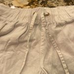 Inc international  Concepts white shorts with gold zippers and tie front Photo 2