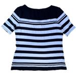 Tommy Hilfiger  Womens Size M Short‎ Sleeve Striped Cotton T-Shirt​​ Photo 4