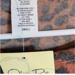 Olivia Rae NWT Leopard Print Sweatshirt Crew Neck Pullover SOFT Photo 4
