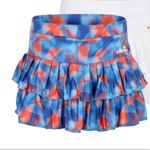 Ellesse Women`S Zatanna Tennis Skort orange and blue sz Large Photo 10
