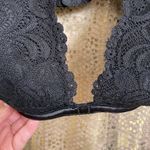 Cacique  Lane Bryant black lace underwire bra, size 40DD Photo 5