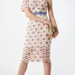 Chi Chi London  Winona Crochet One Shoulder Midi Dress Photo 0