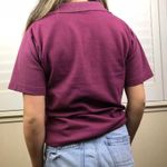 Embroidered Detail Polo Shirt Red Size XS Photo 1