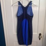 Athleta Blue Colorblock Swim Beach Summer Dress W-715 Sz XS Photo 6