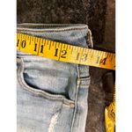 Insane Gene Shorts Women Size Medium Blue Cut Off Denim Jean American Distressed Photo 5