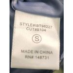 Blue Q Blue Blush Snake Print Cropped Jacket Moto Biker Silver Accents Small Photo 5