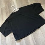 Brandy Melville Tshirt los angeles oversized crop womens Black one size Photo 3