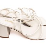 ALDO - Off White Harmonni block heel strappy sandals Photo 1
