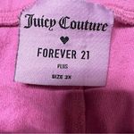 Forever 21 x Juicy Couture Collab Biker Short 3X Women’s Pink Black EUC Photo 4