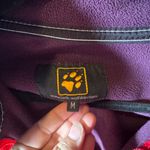 Women’s Jack Wolfskin Pink Purple Fleece Jacket Size M Photo 2