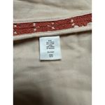 Talbots ‎ Floral Crochet Lace Fully Lined Pencil Skirt Peach Cotton Blend Size 12 Photo 4