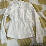 Lululemon white define jacket luon size 8 Photo 0