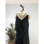Lulus Women Small Maxi Dress Coveted Ballroom Evening Grown Formal Wear Black Photo 2