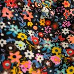 Shoshanna  Swimwear Multicolor Floral Strapless Swim Romper Pockets Coverup M NEW Photo 4