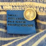 J. McLaughlin  Light Blue Pinstripe Shirt Photo 5