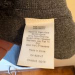 Talbots  Open Front Heather Gray Cotton‎ Rayon Cardigan Sweater Size XL Photo 4