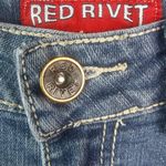 Red Rivet 11 33x30 Dark Flare Jeans Blue Size 33 Photo 5