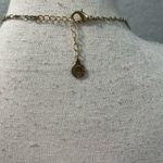 Liz Claiborne Gold Tone Costume Jewelry Long Necklace Adjustable Length Photo 3