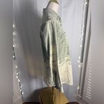 Peach Love California  Green Button Down Shirt Photo 2