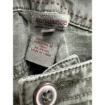 Sundance Cargo Short Women 8 Olive Green Tencel 7" Inseam Boho Loose Lightweight Photo 6