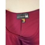 Anthony Original Top Womens P1X Purple Gold Zipper Detail 3/4 Sleeve Size 1X Photo 2